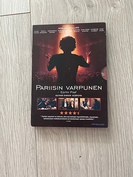 Pariisin varpunen Edith Piaf DVD-elokuva