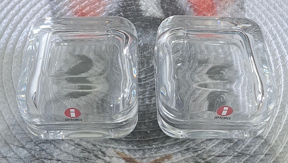 Iittala väritön Vitriini ×2