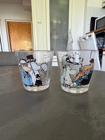 Iittala Muumi juomalasit 2kpl