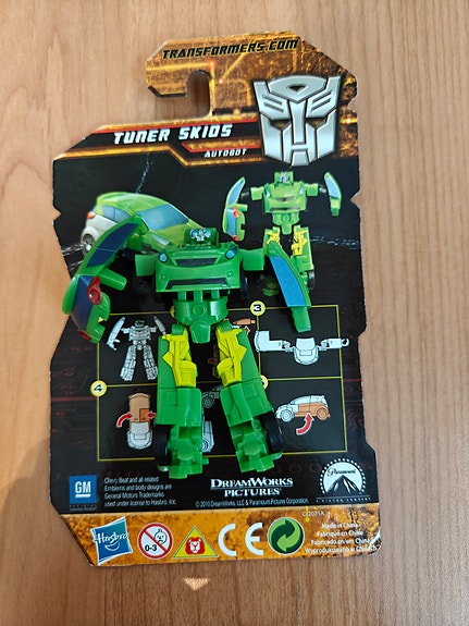 Transformers Tuner skids figuuri
