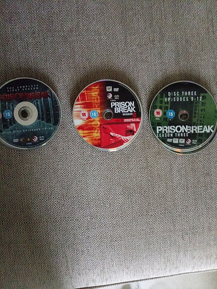 Prison Break DVD-levyt kaudet 1–3