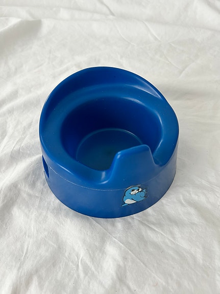 Sininen nuken potta, 15 cm x 5,5 cm
