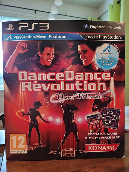 PS3 Dance Danse Revolution -peli ja matto
