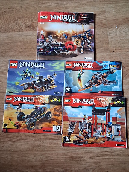 Lego ninjago ohjekirjoja