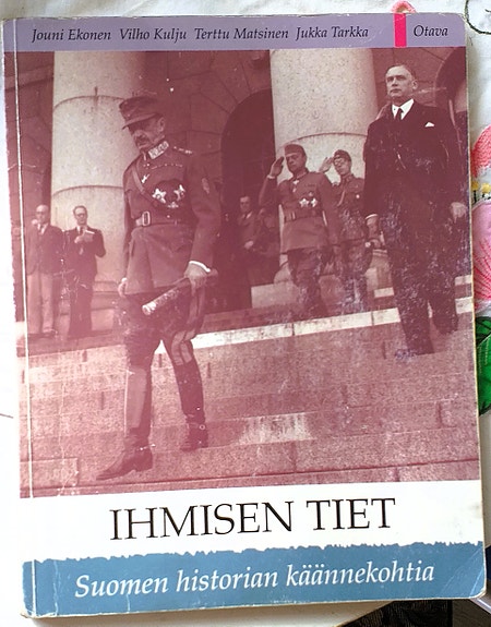 Ihmisen tiet : Suomen historian käännekohtia, lukion historia, Jouni Ekonen