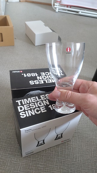 4x Tapio lasit Iittala