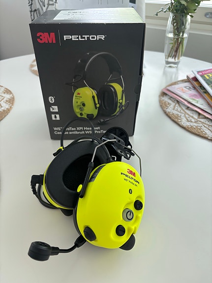 3M Peltor WS ProTac XPI kuulosuojain headset keltainen