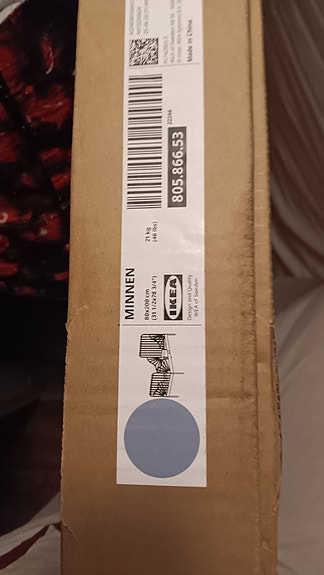 Ikea Minnen jatkettava sänky