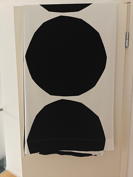 Marimekko Isot Kivet verhot (2 kpl, pimentävät)