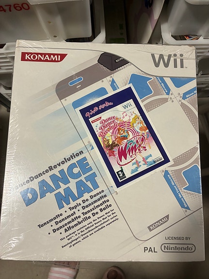 Nintendo wii tanssimatto winx uusi