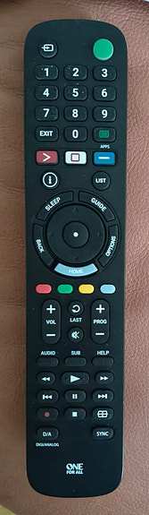 Kaukosäädin Sony televisioille