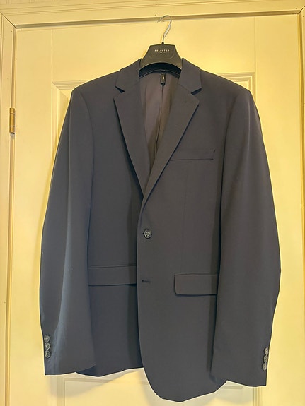 Selected Homme tummansininen puku