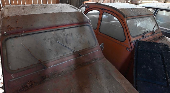 Citroen 2CV kori ja osia