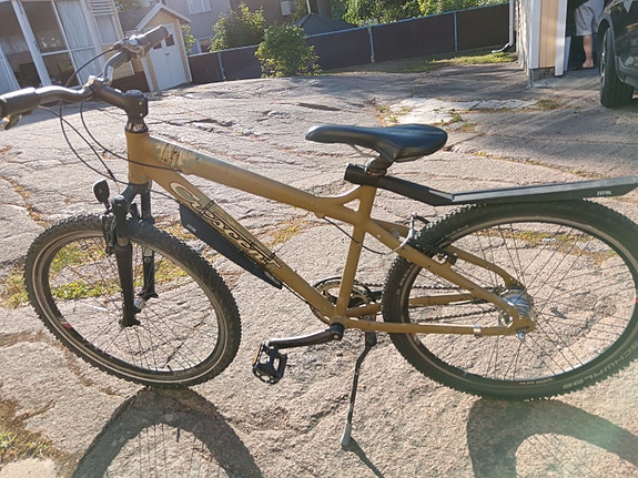 Crescent lasten maastopyörä 26" vihreä