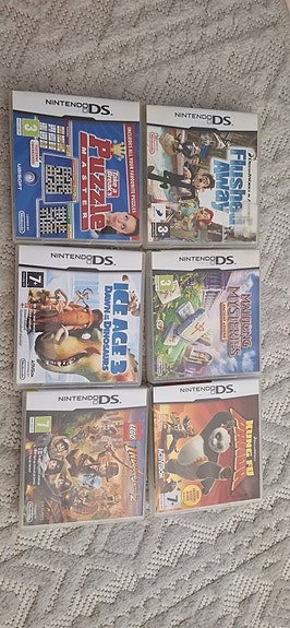 Nintendo ds pelejä