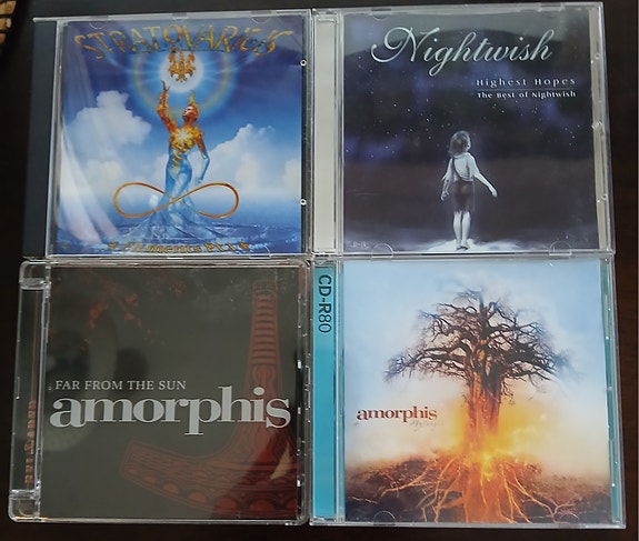 CD levyjä