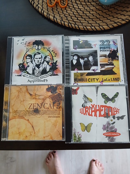 CD levyjä
