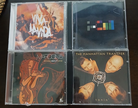 CD levyjä