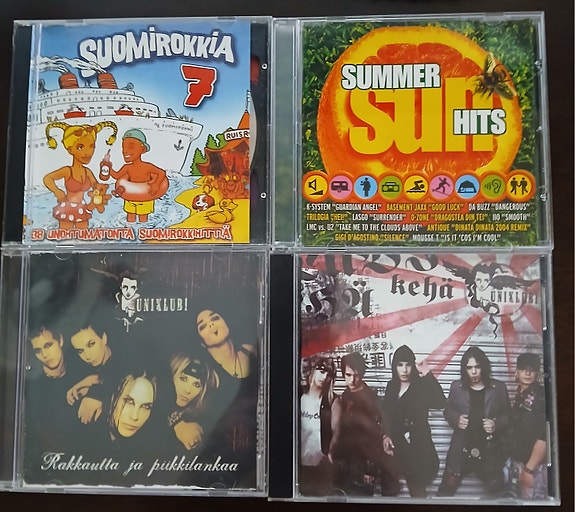 CD levyjä