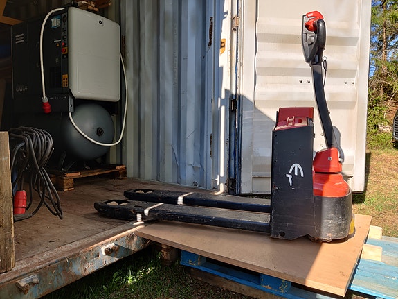Sähkö pumppukärry Lithium akku