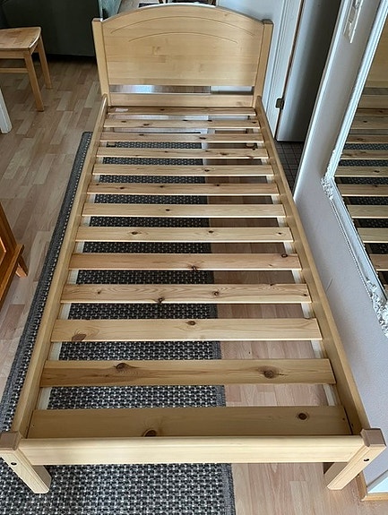 Sänky 90x200 cm, koivua