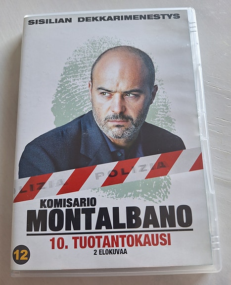 DVD boxi Komisario Montalbano kausi 10