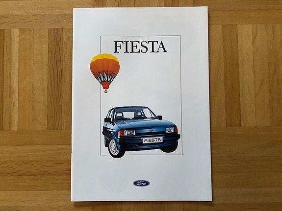 Esite Ford Fiesta mk2 vuodelta 1987