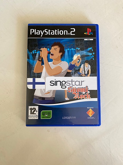 SingStar SuomiRock Playstation 2 -peli