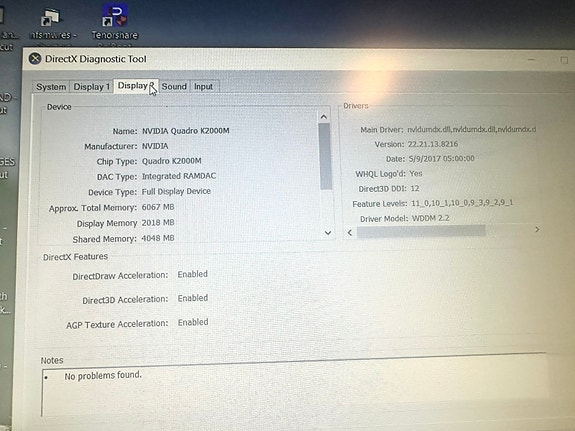 Dell Precision M4700 2GB Graphics