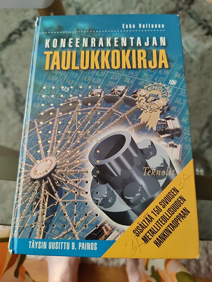 Koneenrakentajan taulukkokirja