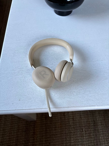 Jabra evolve2 kuulokkeet beige langattomat