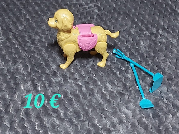 Barbie koiralelu tarvikkeilla