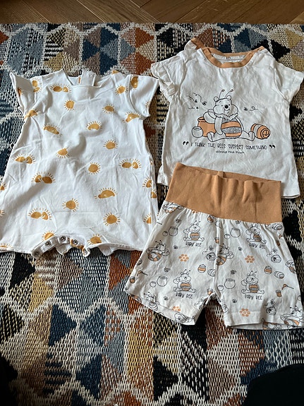 Baby Nalle Puh pj and sun haalari