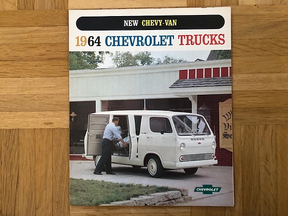 Esite Chevrolet Chevy Van vuodelta 1964 1st Gen - GM USA