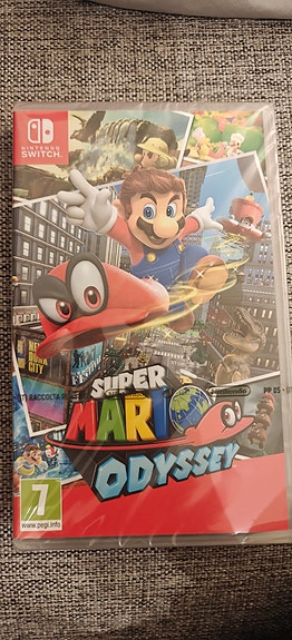 Nintendo Switch Super Mario Odyssey -peli