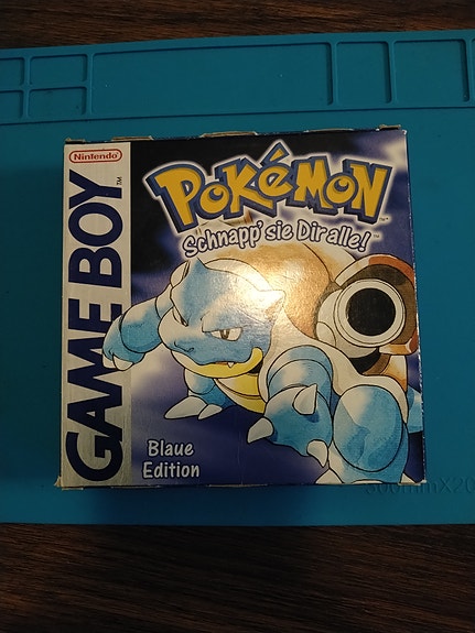 Pokémon Blaue Edition / blue version (CIB) (NOE), GAMEBOY