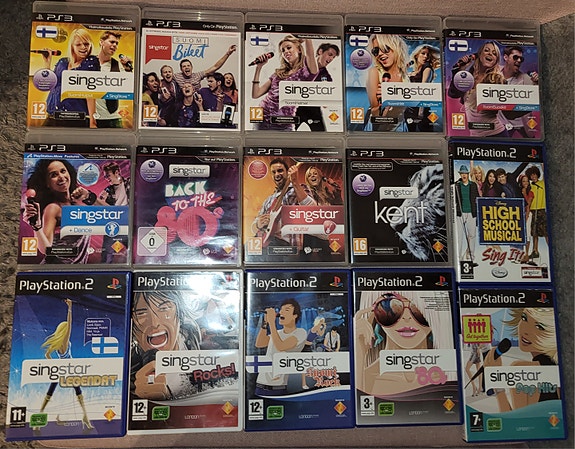 SingStar-pelit (PS2/PS3)