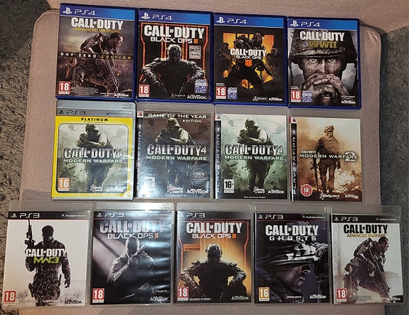 Call of Duty -pelit (PS3/PS4)