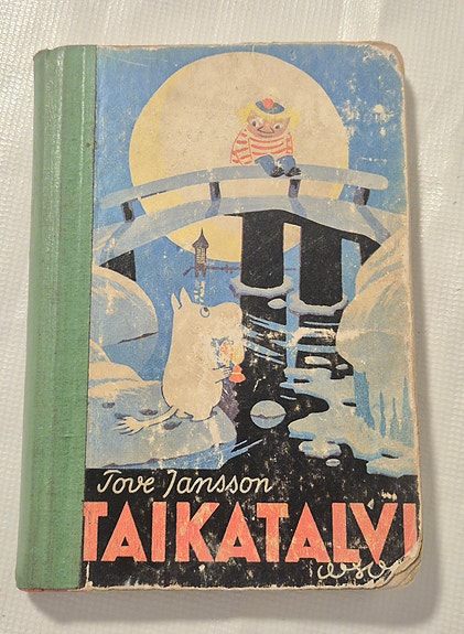 Vintage Muumi Taikatalvi (1958, Tove Jansson/WSOY)