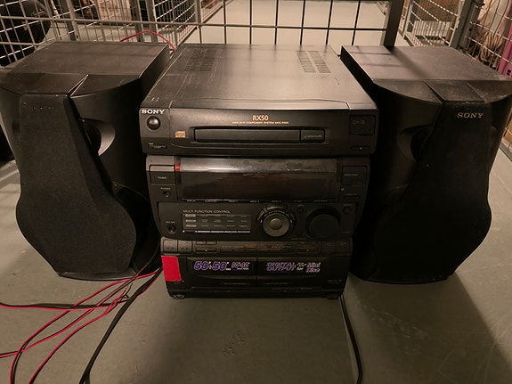 Sony RX50 Stereo systeemi