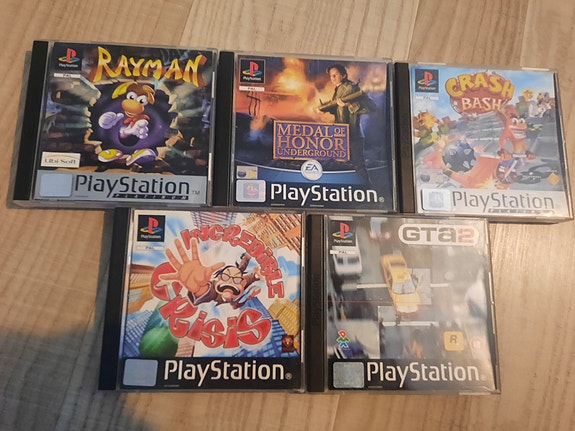 Ps1 pelit