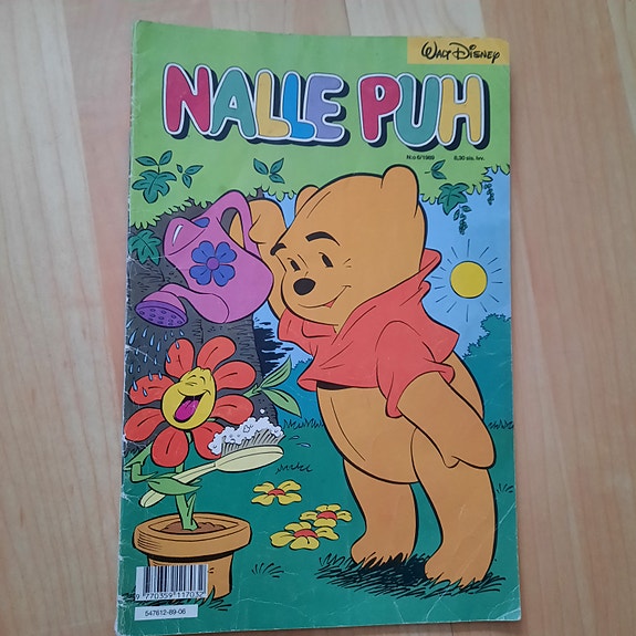 Vanha NALLE PUH lehti 6/1989