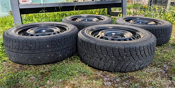 Michelin kitkarenkaat vanteilla 205/55R16