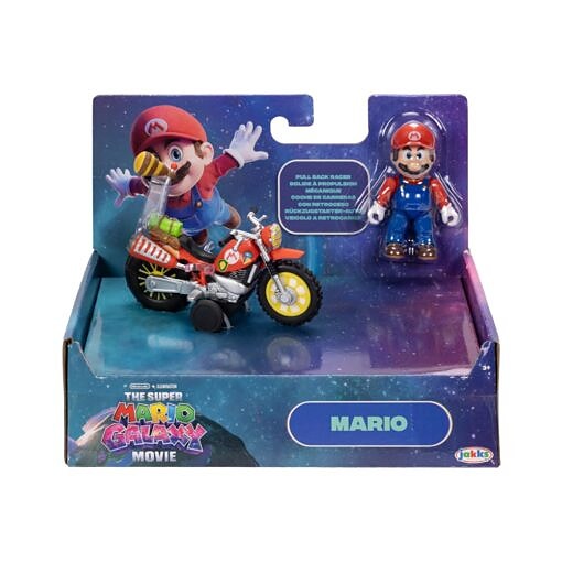Super Mario 2 ja moottoripyörä pullback 22,90 € UUSI