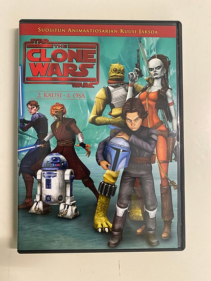Star Wars The Clone Wars kausi 2 osa 4 DVD