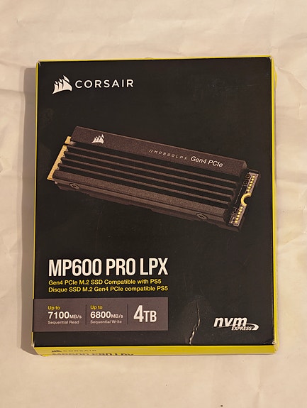 Corsair MP600 Pro LPX M.2 SSD 4TB