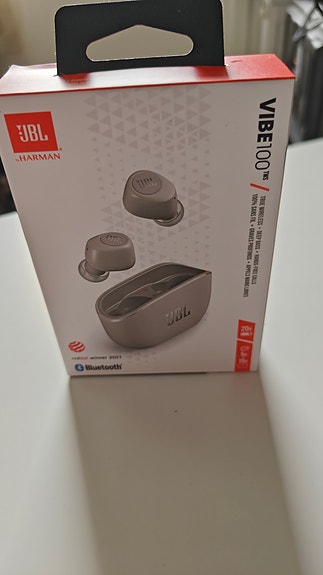 JBL Wave 100TWS Bluetooth handsfree-nappikuulokkeet harmaa