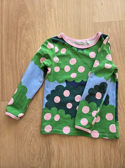 Marimekko "palloilla" paita koko 92/98