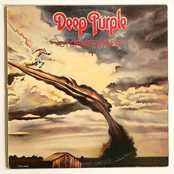Deep Purple Stormbringer LP-levy