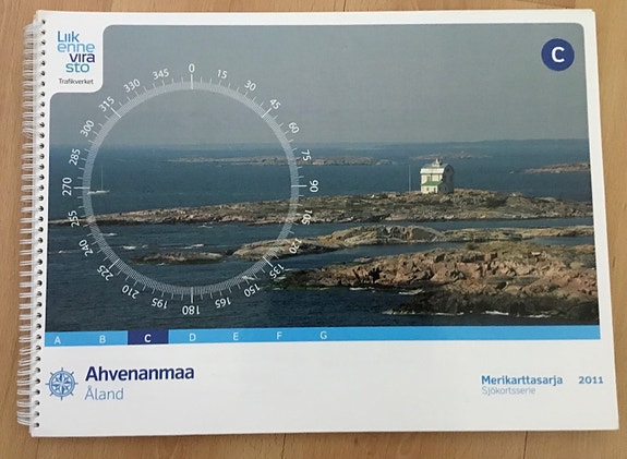 Merikarttasarja Ahvenanmaa kartta